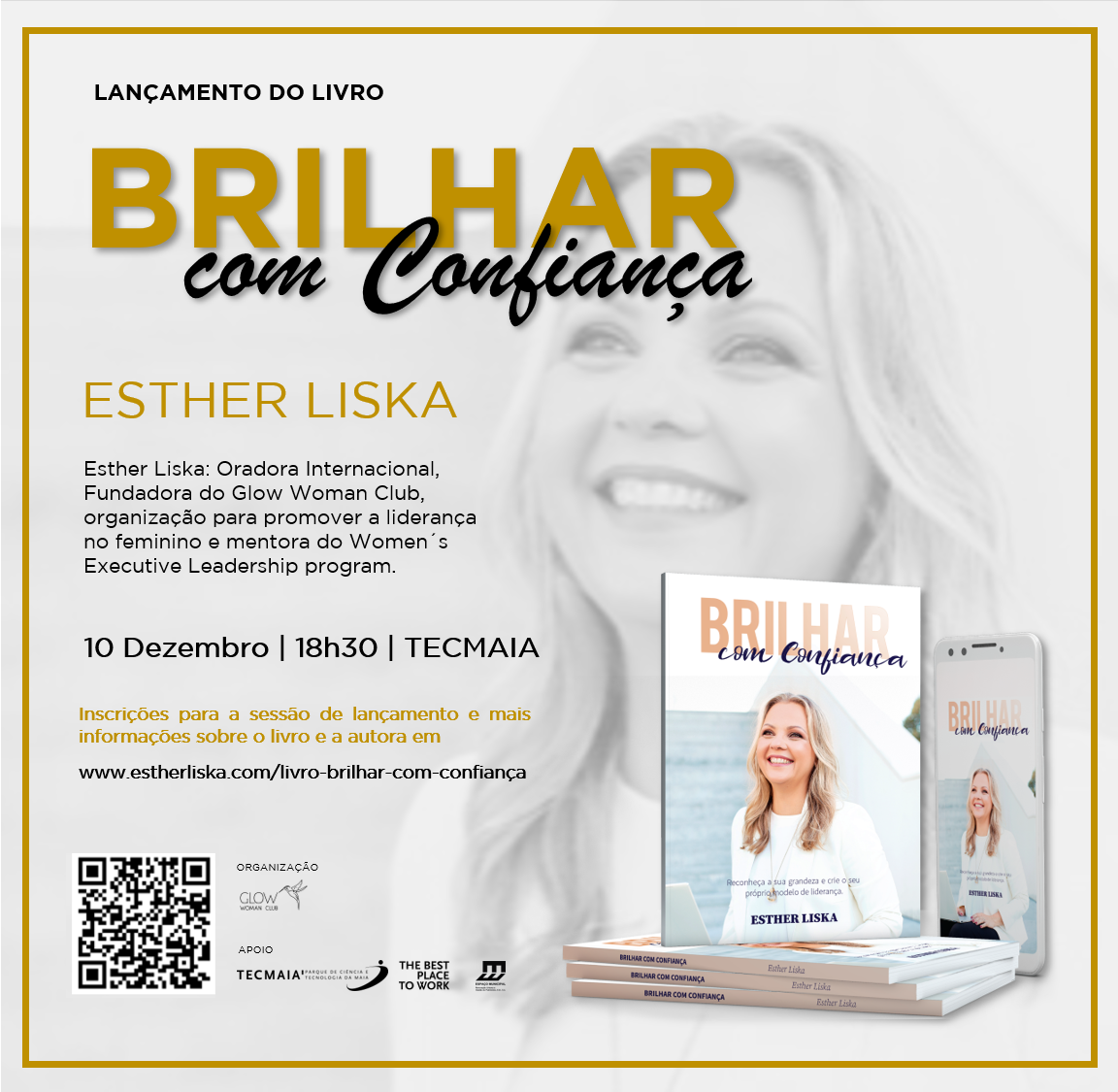 Lançamento do Livro "Brilhar Com Confiança"