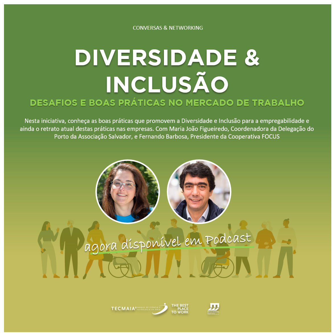 Webtalk "Diversidade & Inclusão - Desafios e Boas Práticas no Mercado de Trabalho"