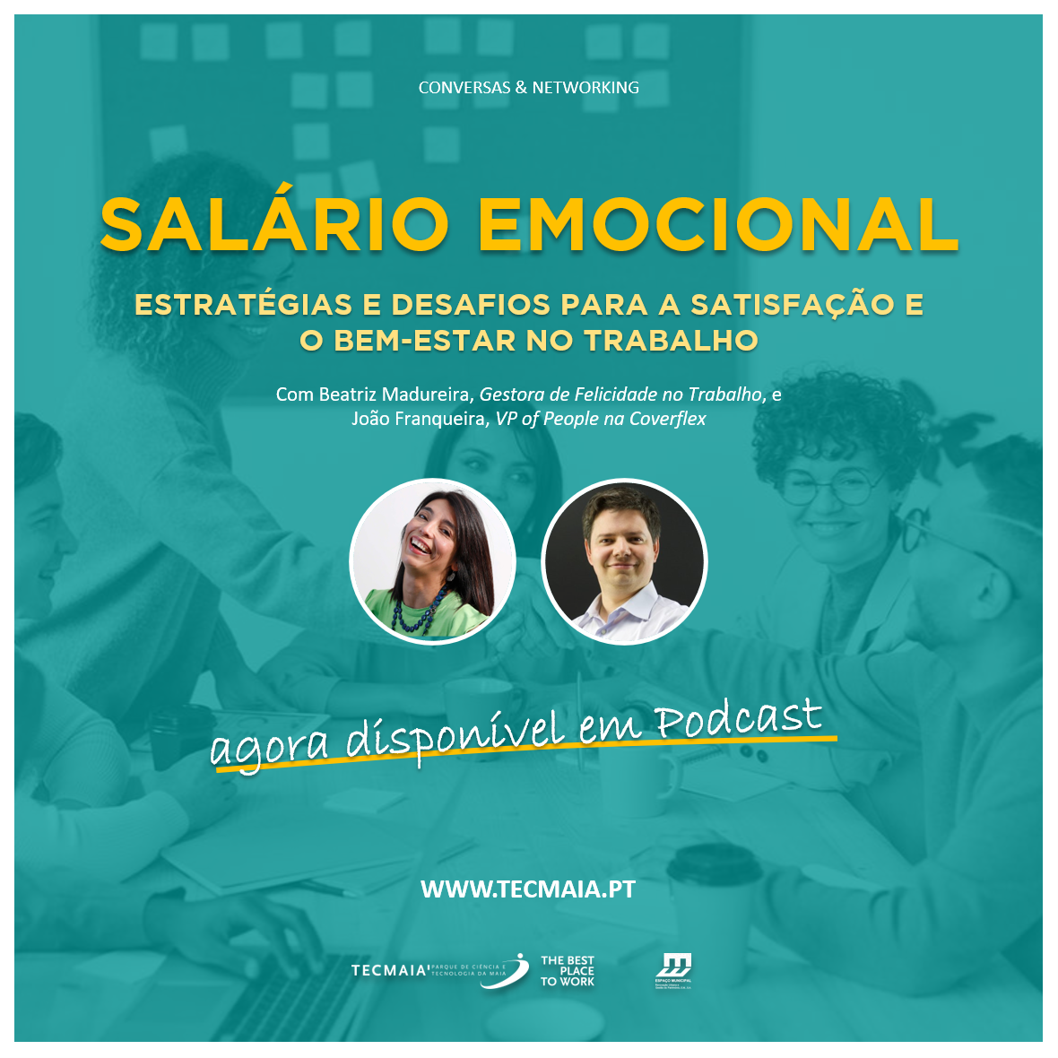 Webtalk "Salário Emocional - Estratégias e Desafios para a Satisfação e o Bem-Estar no Trabalho