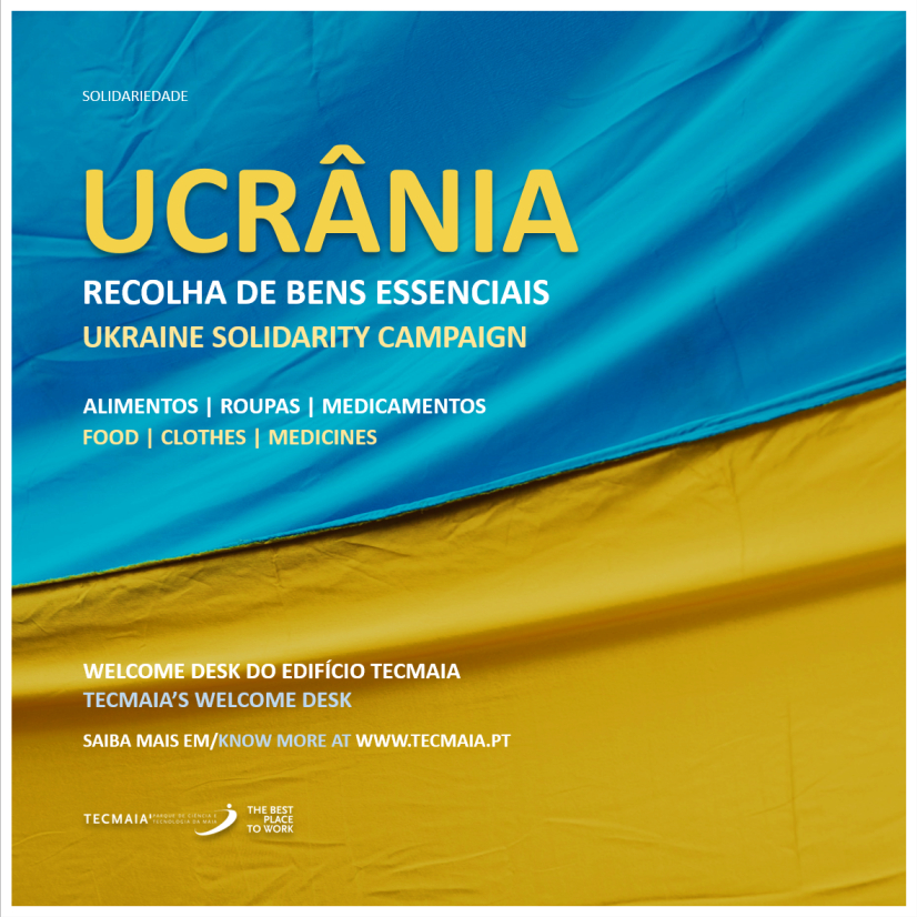 Recolha de Bens Essenciais para a Ucrânia//Ukraine Solidarity Campaign