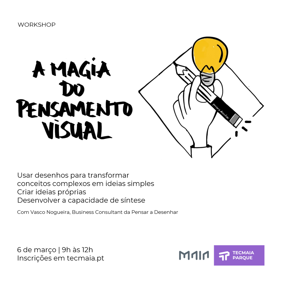 Workshop - A Magia do Pensamento Visual