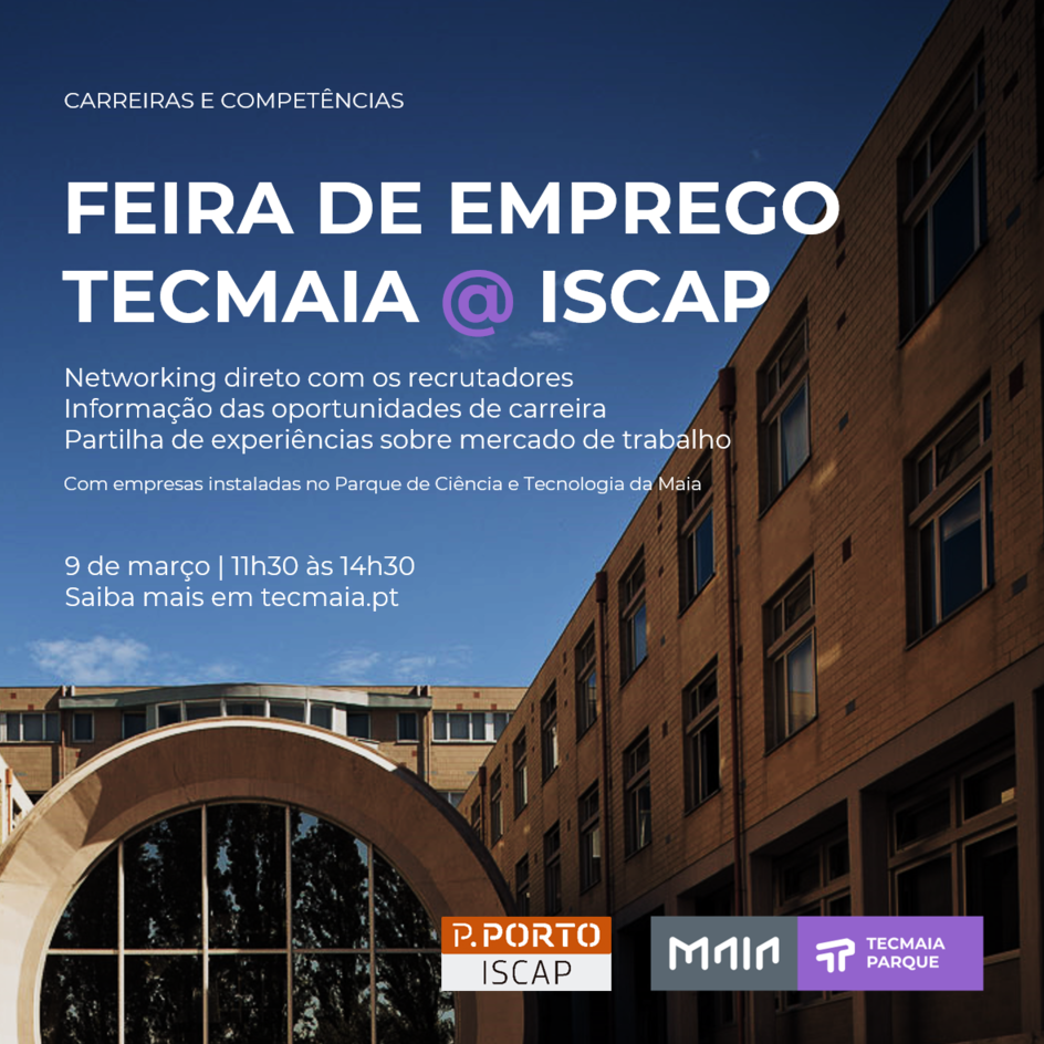 Feira de Emprego - TECMAIA @ ISCAP